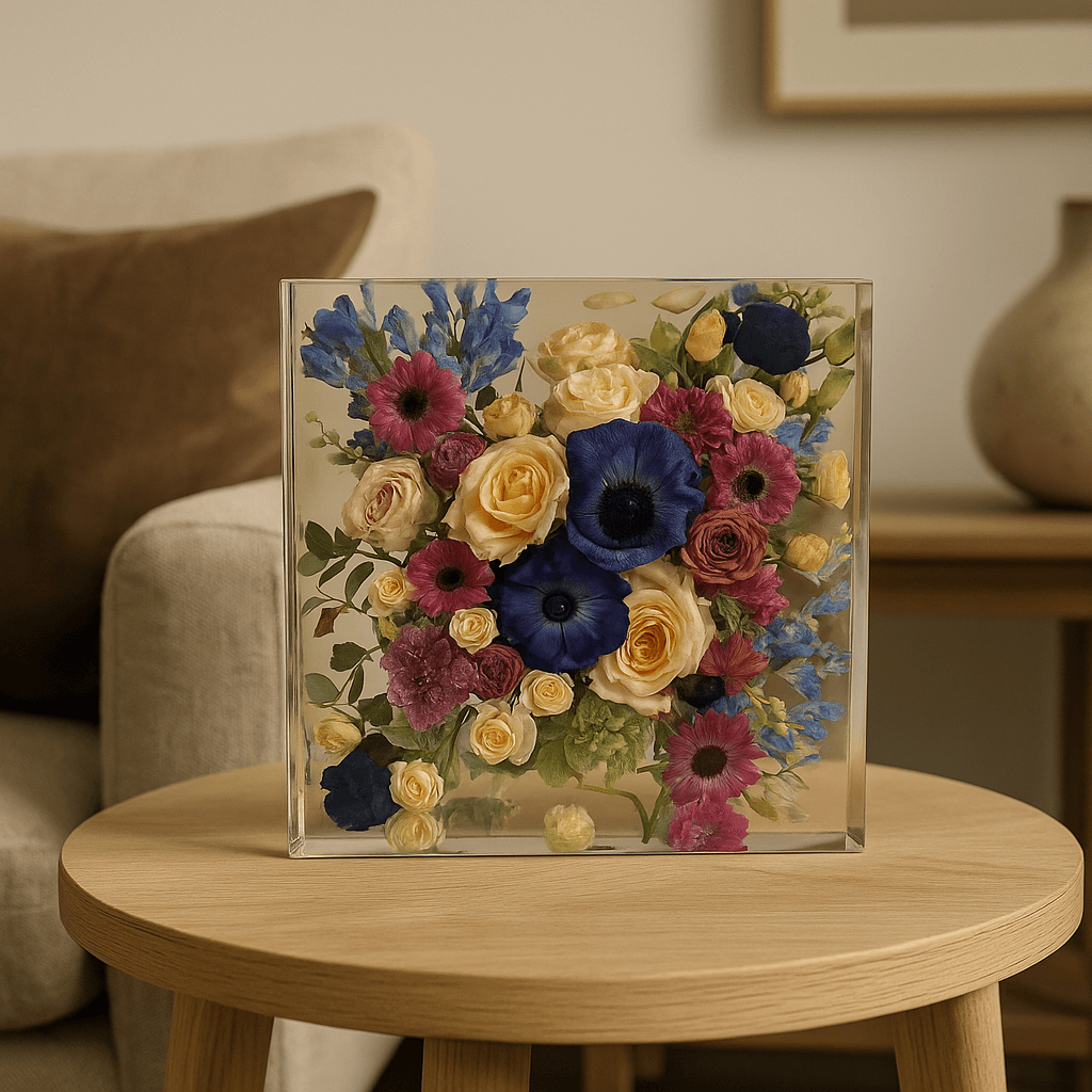 Eline vertelt: dit is waarom ik mijn bloemen liet bewaren