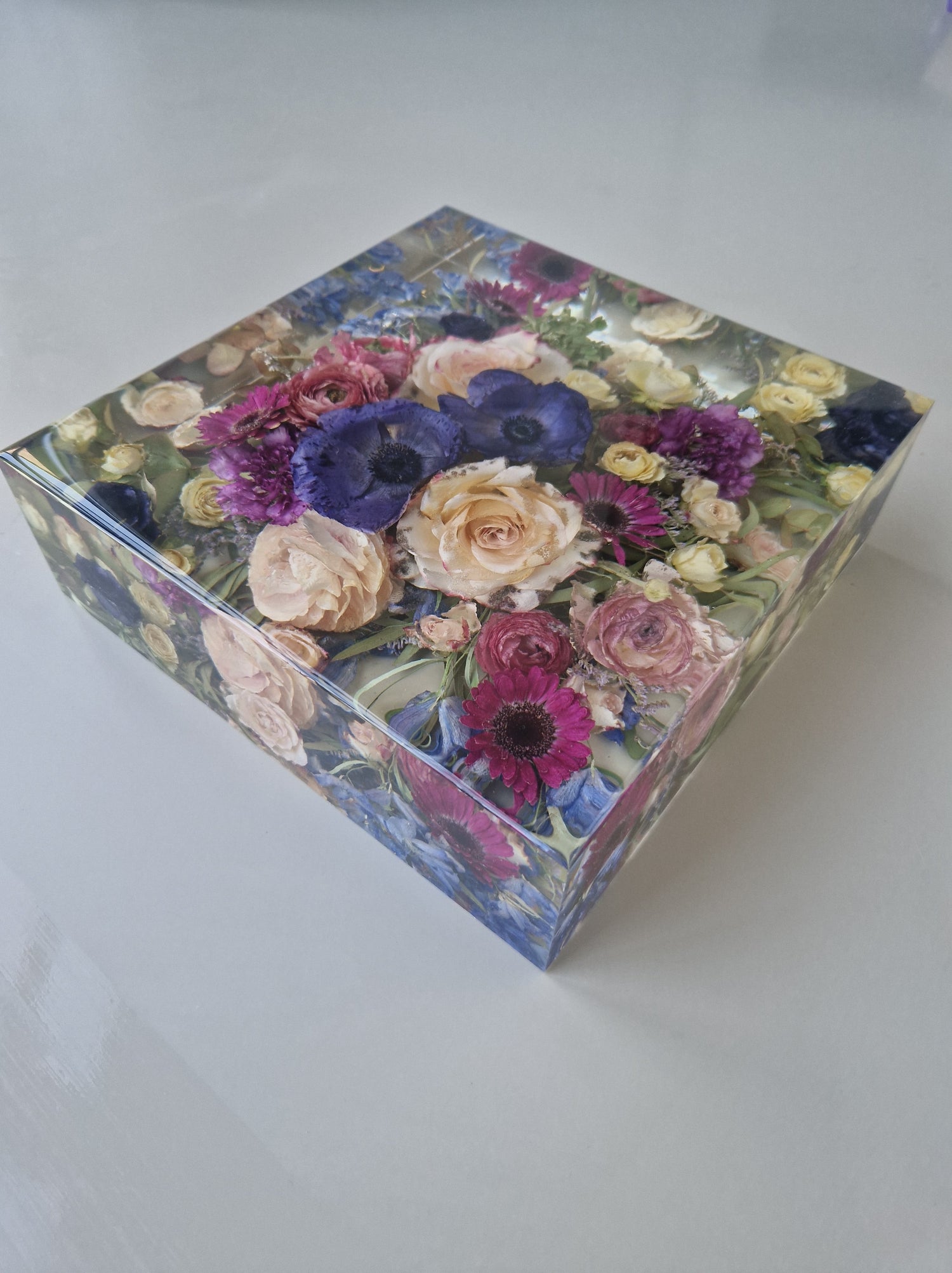 Flower Shower Bruiloft Vierkant